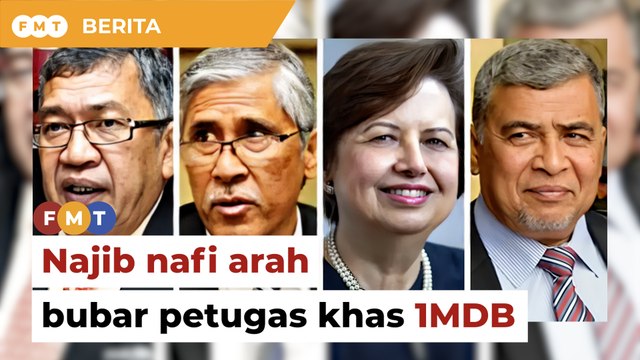 Saya tak arah bubar pasukan petugas khas 1MDB, kata Najib