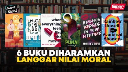 KDN larang enam penerbitan kerana kandungan memudaratkan moral