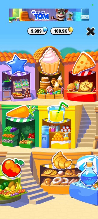 My Talking Tom - Game Level 3 | Mokshith Thirumala Gameplay | CAT 😺 ...