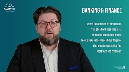 Why Banking & Finance Firms Trust ADAMftd