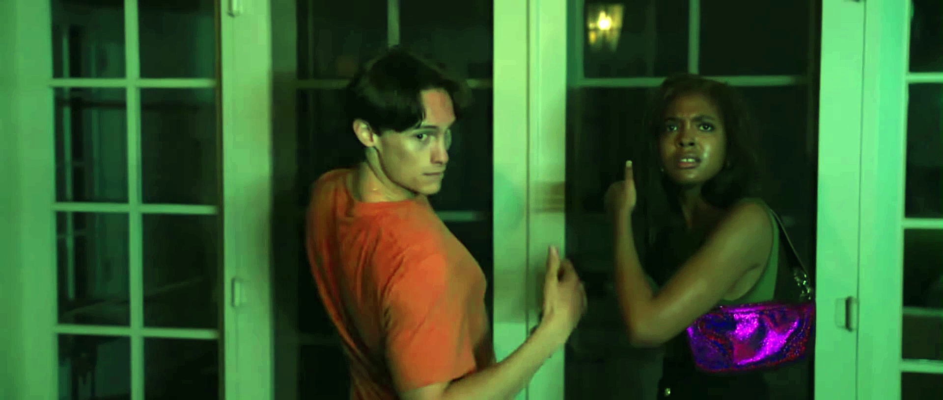 When It Rains In LA Movie Clip – Locked Out With A Masked Stranger