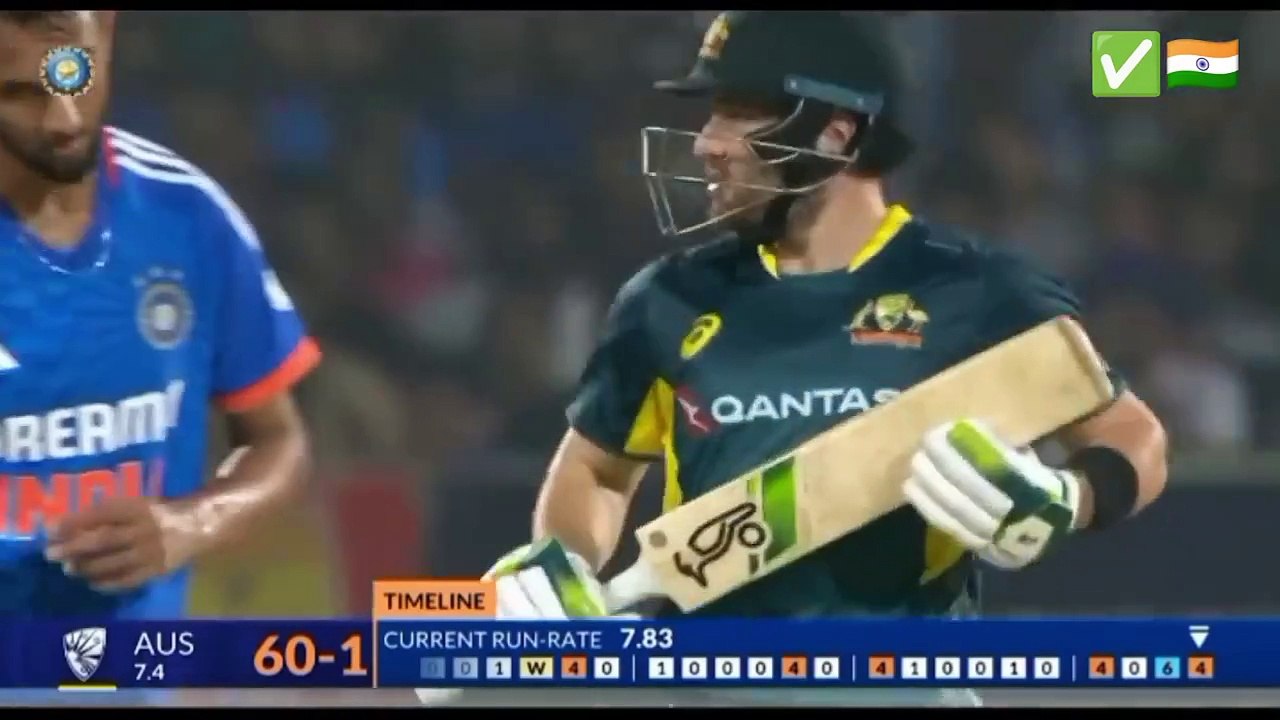 IND vs AUS T20I 1st Match Highlights __ India vs Australia