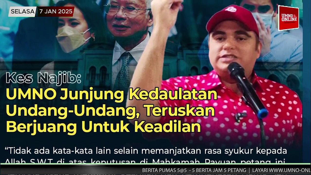 SELASA 7 JANUARI 2024 - BERITA PEN.UMNO 5@5