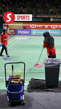 Malaysia Open matches disrupted due to leaking roof in Axiata Arena
