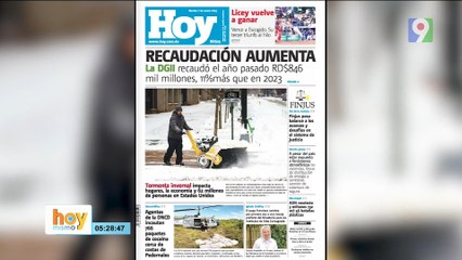 Titulares prensa dominicana martes 07 de enero 2025 | Hoy Mismo