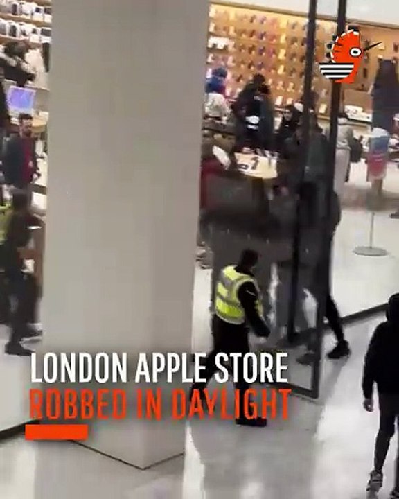 London Apple Store Robbed in Daylight