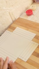 Handmade 3D photo frame with paper only