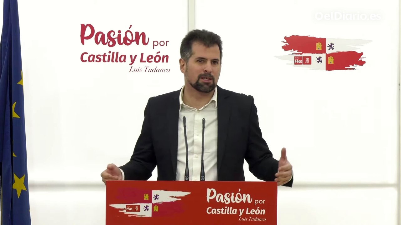 Luis Tudanca renuncia a la reelección como secretario general del PSOE en Castilla y León