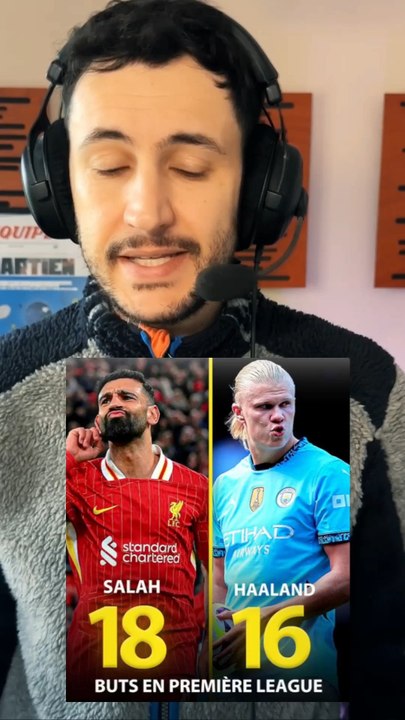 🇳🇴 Haaland va encore surclasser Salah … #salah #haaland #premierleague #liverpool #manchestercity