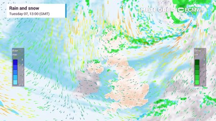 UK weather: Wintry showers and snow set to continue this week
