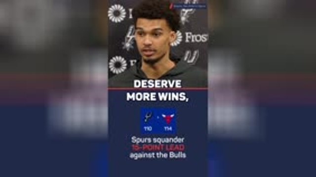 Spurs DON'T DESERVE many wins - Wembanyama