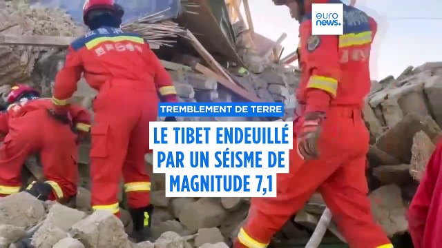 Au Tibet, un puissant séisme a tué au moins 95 personnes et fait 130 blessés (nouveau bilan)