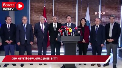 DEM Heyeti- DEVA görüşmesi bitti