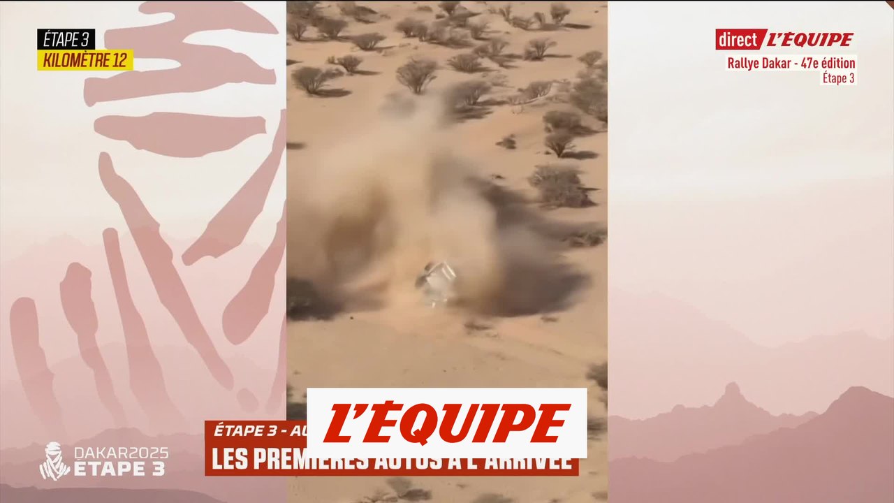 Loeb, parti en tonneaux, très retardé dans la 3e étape - Rallye raid - Dakar