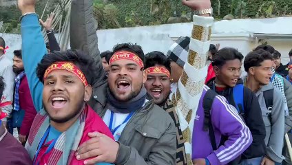 Katra  Sangharsh Samiti Calls Off Strike Against construction of ropeway Project after meeting with officers