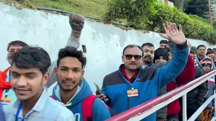 Katra  Sangharsh Samiti Calls Off Strike Against construction of ropeway Project after meeting with officers