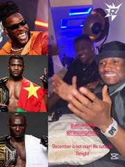 Francis Ngannou débarque au Nigéria : Burna Boy pose un geste fort sur les réseaux sociaux