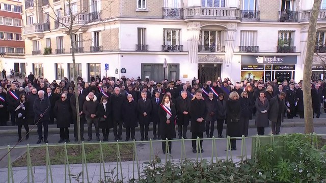 Attentats de Charlie Hebdo et de l'Hyper Cacher : hommage au policer Ahmed Merabet
