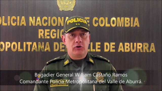 Capturas en los primeros 6 días en Medellín