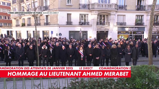 Hommage au lieutenant Ahmed Merabet