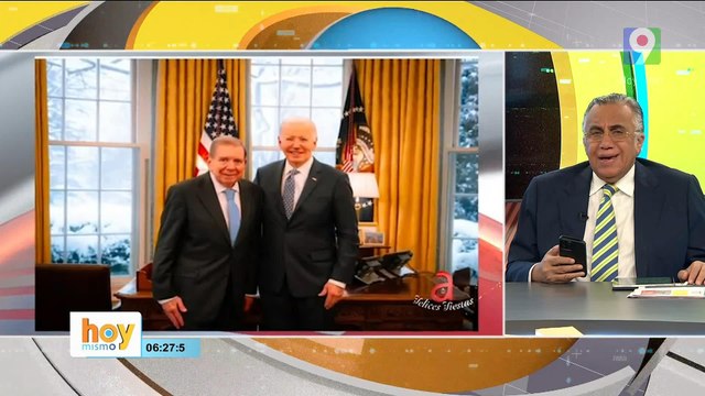 ¡Alerta! Edmundo González se reunió con Biden y el jueves con Abinader | Hoy Mismo
