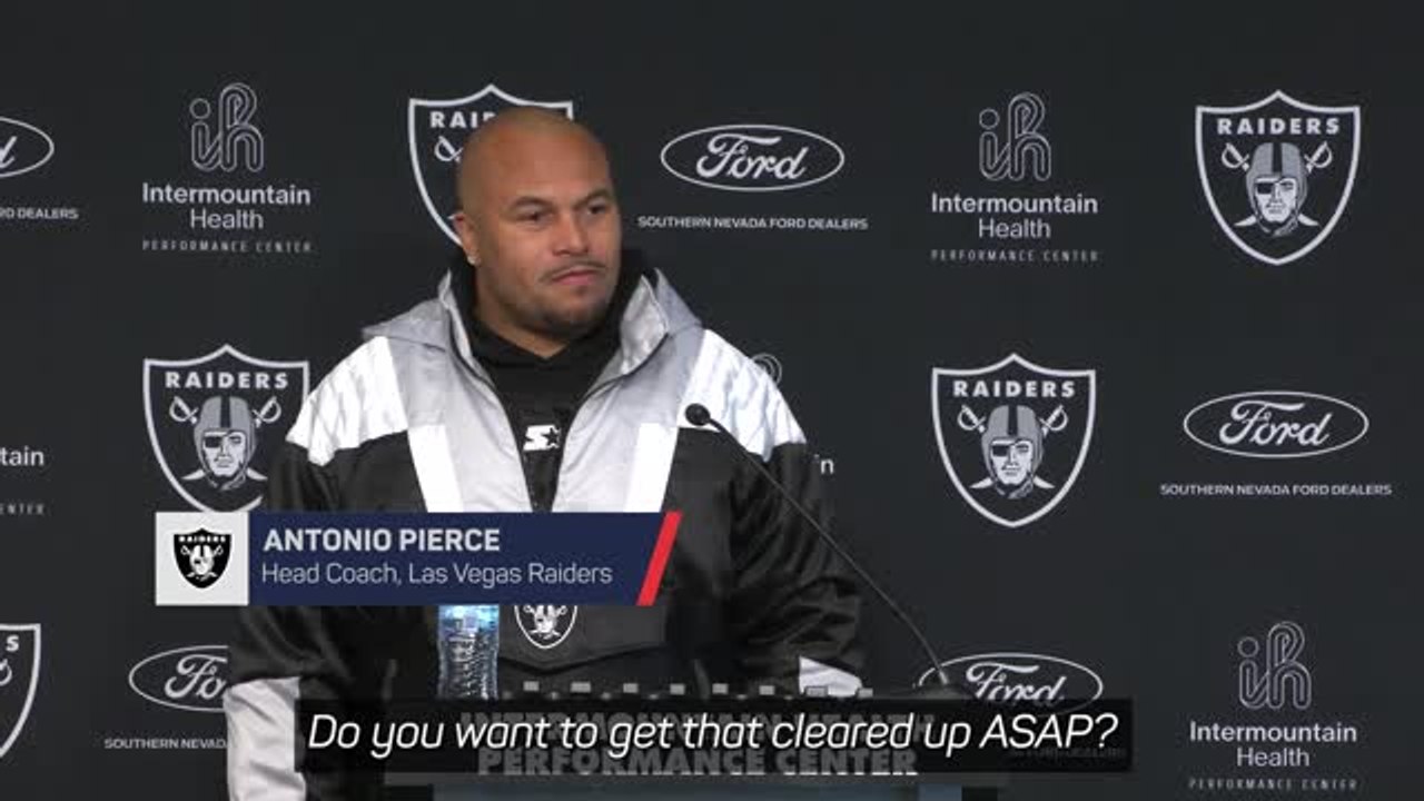 Pierce in the dark over Raiders future