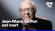 Jean-Marie Le Pen est mort à l'âge de 96 ans