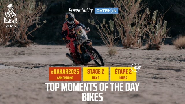 Dakar 2025: Mejores momentos de la etapa 2 de motos