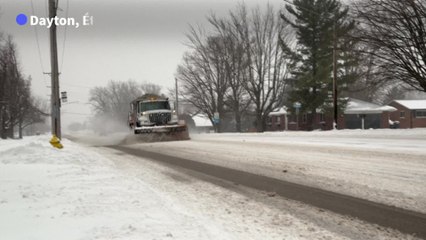 Etats-Unis : températures glaciales après la 1ère tempête hivernale de l'année