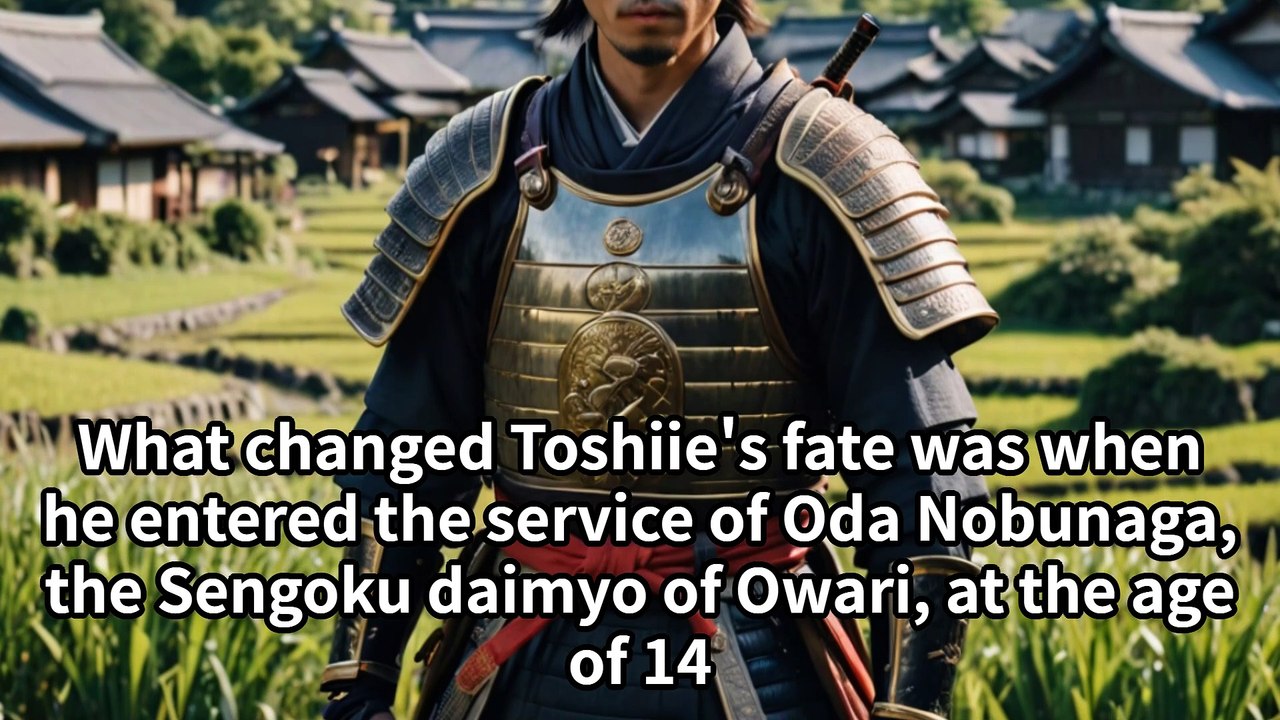 The history of Japan. The Life of Japanese Samurai, Toshiie Maeda in English.