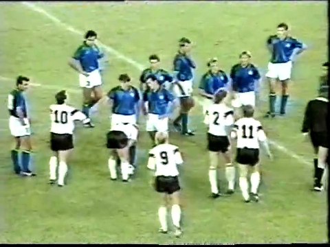 Olympic Football Tournament Seoul 1988 Italy v Germany FR 30 September 1988