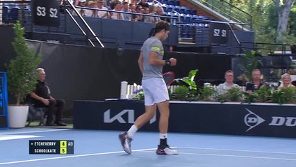 Adélaïde - Etcheverry vient à bout du valeureux Schoolkate