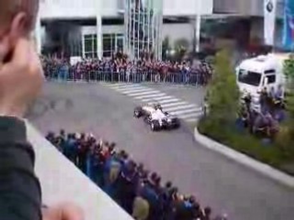 Nick heidfeld f1 drift munich