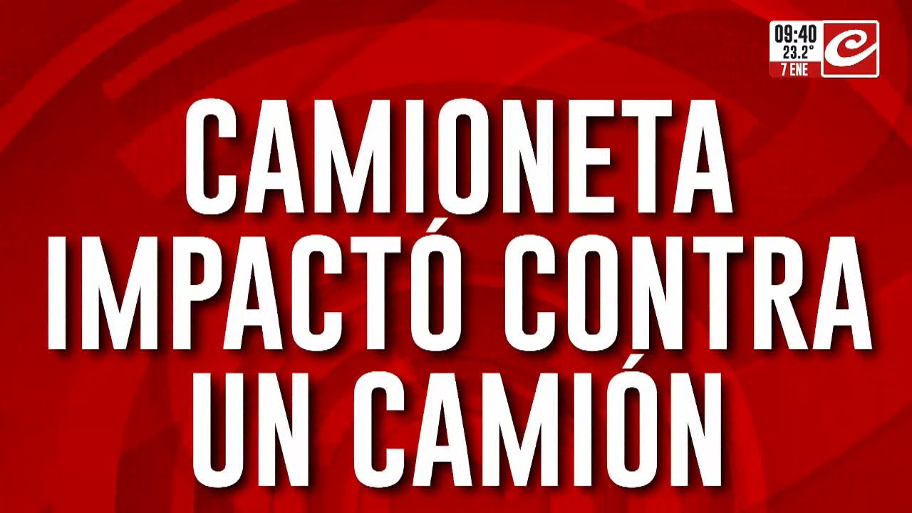 Tremendo choque en la ciudad de Buenos Aires: hay heridos