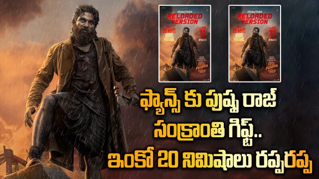 Pushpa2 The Rule : ఫ్యాన్స్ మళ్లీ సినిమా చూడాల్సిందే | Pushpa2 Reloaded | Filmibeat Telugu