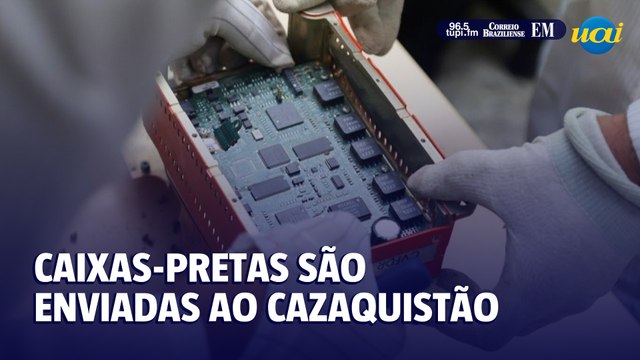 Brasil envia dados de caixas-pretas de avião que caiu para o Cazaquistão