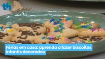 Férias em casa: aprenda a fazer biscoitos infantis decorados