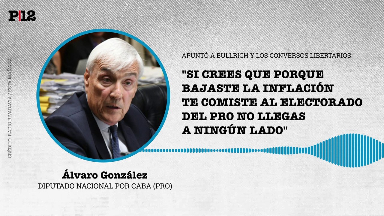 "Si crees que te comiste al electorado del PRO...": Álvaro González apuntó contra Bullrich y los conversos libertarios hacia las elecciones 2025