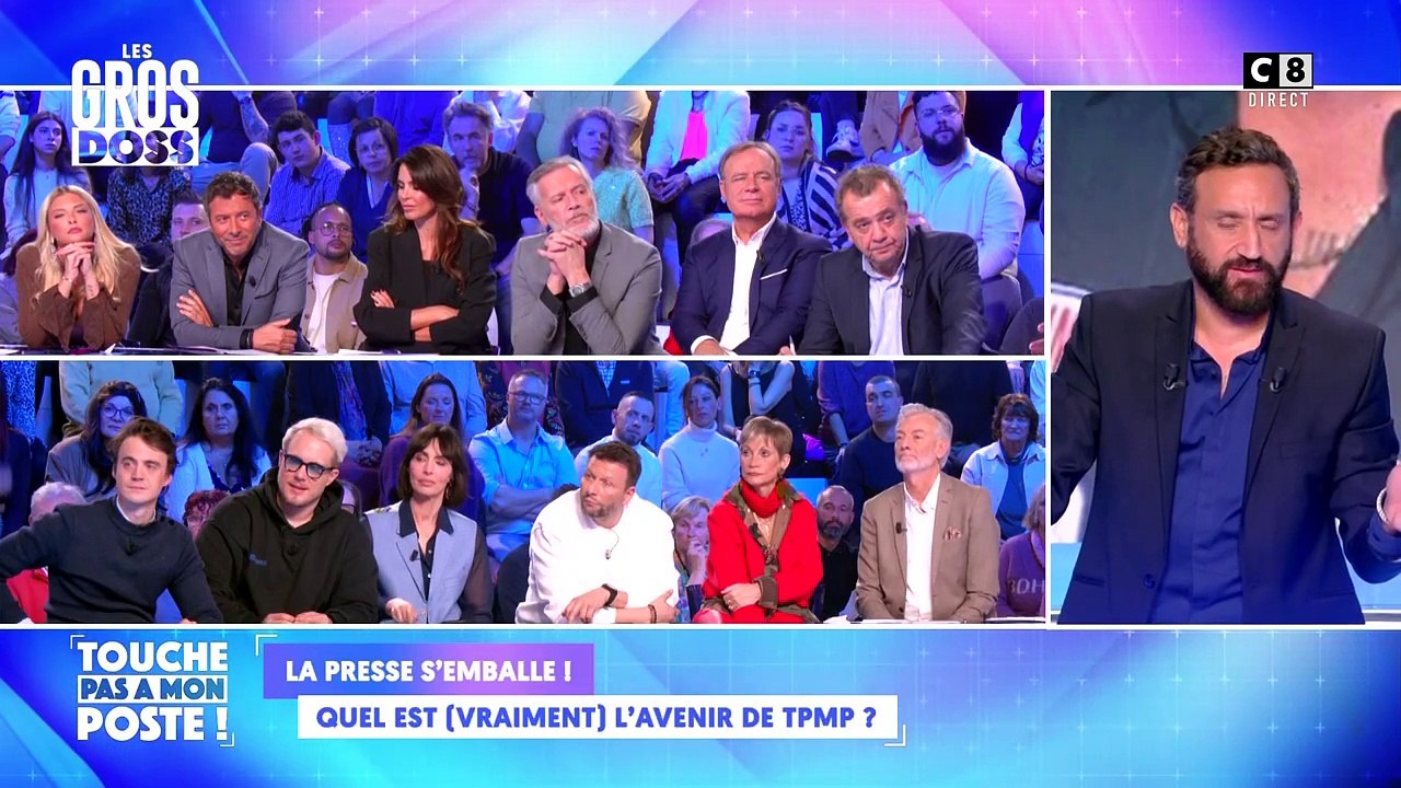 Cyril Hanouna évoque la "piste sérieuse" que représente le transfert de "TPMP" de C8 à CStar après le 28 février 2025.