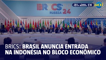 Brasil anuncia entrada formal da Indonésia no Brics
