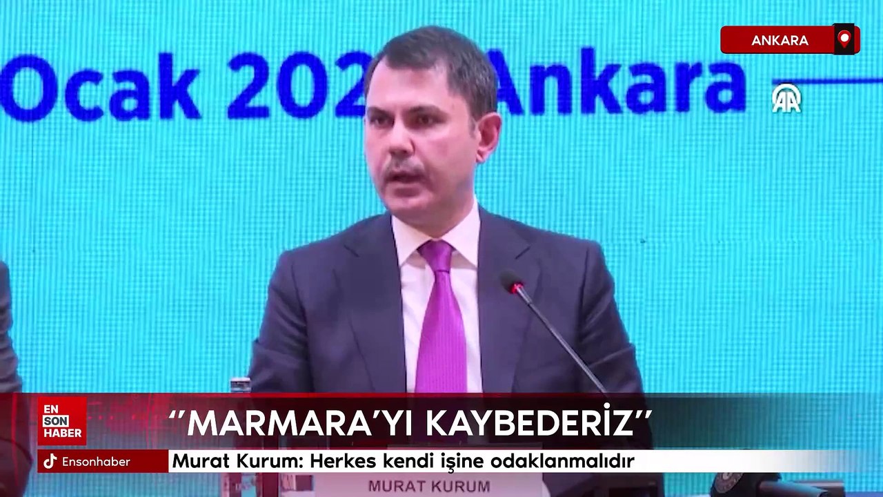 Murat Kurum: Herkes kendi işine odaklanmalıdır