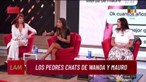 Filtraron más chats privados entre Wanda Nara y Mauro Icardi: las referencias a la China Suárez y a Benjamín Vicuña
