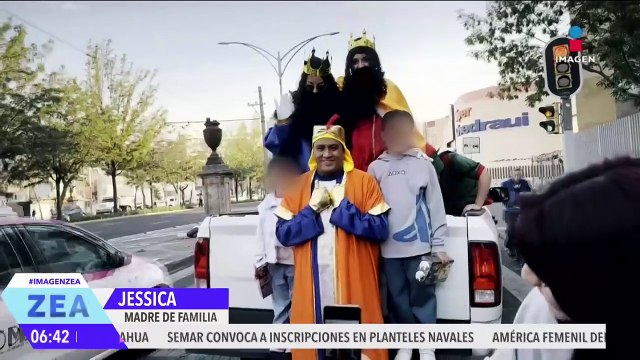 Policías de la CDMX se convierten en los Reyes Magos para regalar juguetes a niños de bajos recursos