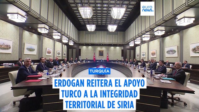 Erdogan reitera el apoyo turco a la integridad territorial de Siria