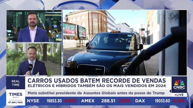 Carros usados batem recorde de vendas; elétricos e híbridos são os mais vendidos de 2024
