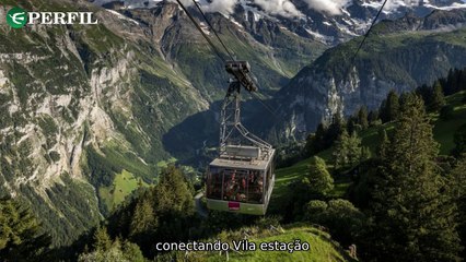 "Teleférico íngreme na Suíça, amuleto anticâncer na Turquia e Lua magnética há 2 bilhões de anos!"