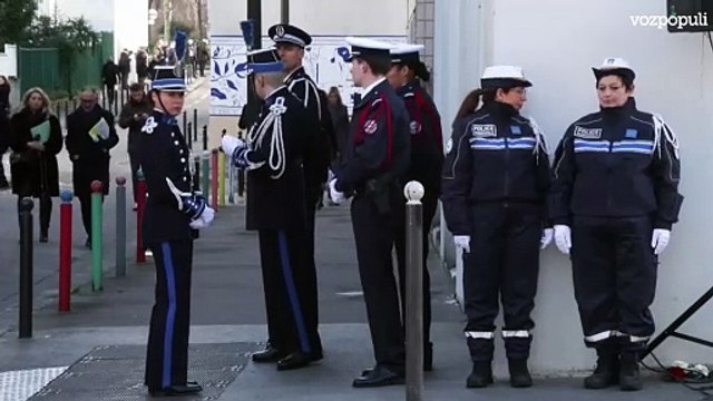 Francia rinde homenaje a las víctimas del atentado en Charlie Hebdo