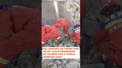 Terremoto de magnitude 7,1 atinge o Tibete e deixa ao menos 95 mortos #shorts