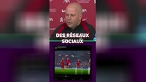 Liverpool - Slot est très clair : il ne veut pas entendre parler des réseaux sociaux !