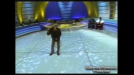 André Leono então candidato no Programa Raul Gil (TV Record) 2002 inédito